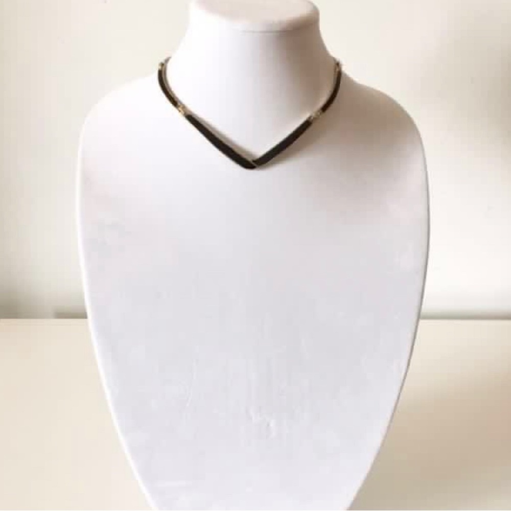 Vintage Gold & Black Necklace